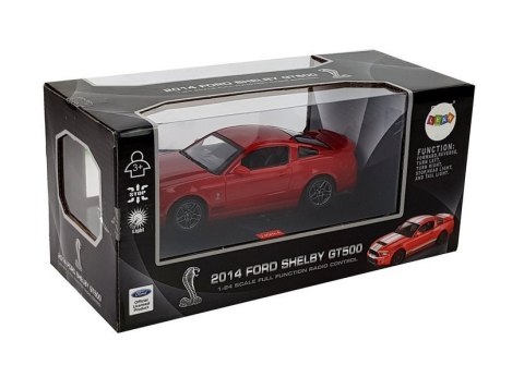 LEAN Toys Auto Zdalnie Sterowane Ford Shelby GT500 Czerwony 7.5 km/h 2.4 G