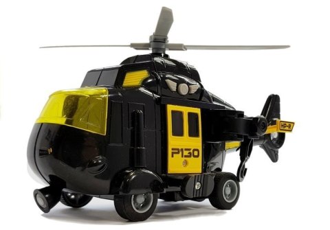 LEAN Toys Helikopter Ratunkowy na baterie 1:20 Dźwięk Światła