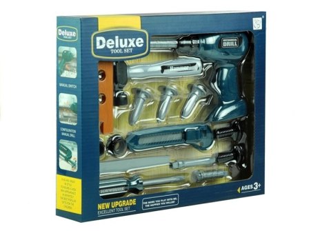 LEAN Toys Zestaw Dla Majsterkowicza Wkrętaka Młotek 15 Elementów