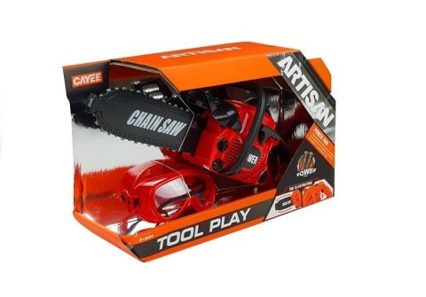 LEAN Toys Zestaw Majsterkowicza Piła Okulary Ochronne