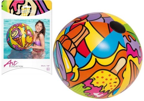 Bestway Dmuchana Piłka Plażowa Multikolor 91 cm Bestway 31044