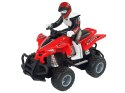 LEAN Toys Quad Zdalnie Sterowany Czerwony 1:16 Na Baterie