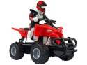 LEAN Toys Quad Zdalnie Sterowany Czerwony 1:16 Na Baterie