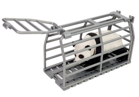 LEAN Toys Quad z Przyczepką Transporter Figurki Panda