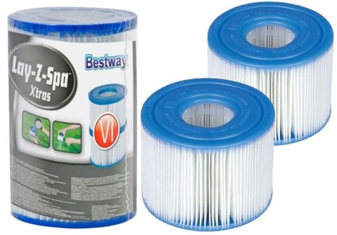 Bestway Wkład filtrujący Bestway 60311 Lay-Z-Spa 2szt.
