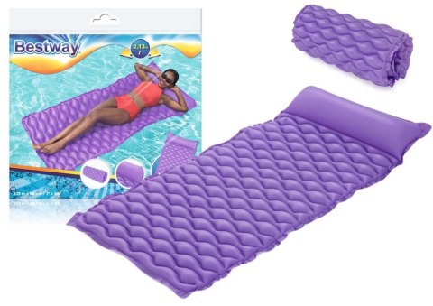 Bestway Dmuchany Materac Plażowy Fioletowy 213 x 86 cm Bestway 44020