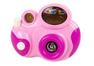 LEAN Toys Interaktywny Aparat Fotograficzny Dla Malucha Światło Dźwięk Różowy