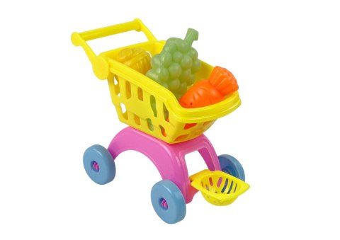 LEAN Toys Kasa Sklepowa Wózek Skaner Na Baterie
