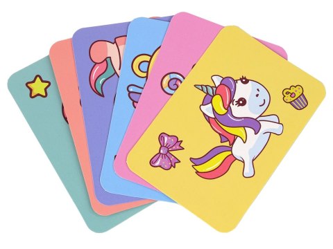 LEAN Toys Magnetyczna Układanka Książka Jednorożce Puzzle Karty