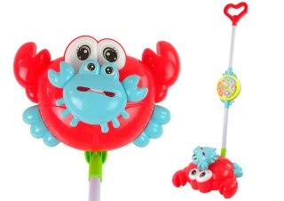 LEAN Toys Pchacz Świecący Kij Krab Czerwony Muzyka