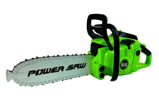 LEAN Toys Piła Łańcuchowa na Baterie Dla Majsterkowicza Zielona Dźwięk