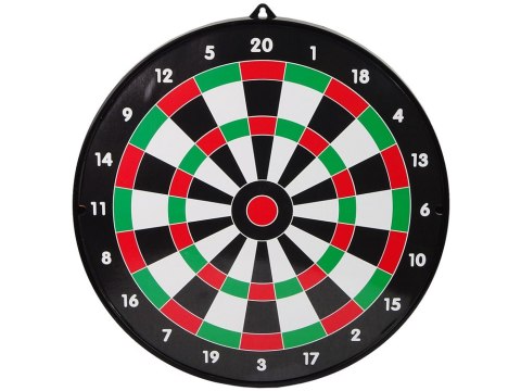 LEAN Toys Tarcza Dart z Rzutkami Magnetycznymi 6 Sztuk