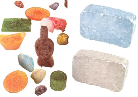 LEAN Toys Zestaw Archeologiczny 2w1 Różne Kryształy Skarby