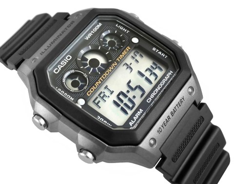 Zegarek Męski CASIO AE-1300WH-8AVDF + BOX Zegarek Męski CASIO AE-1300WH-8AVDF + BOX