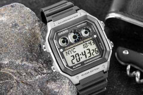 Zegarek Męski CASIO AE-1300WH-8AVDF + BOX Zegarek Męski CASIO AE-1300WH-8AVDF + BOX