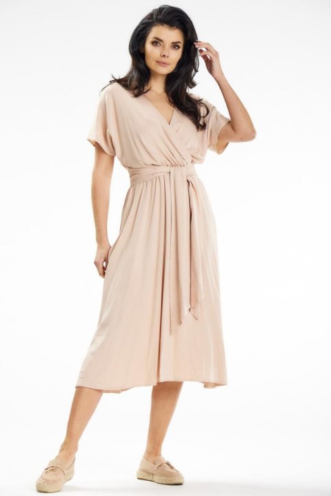 Sukienka Model A642 Beige - awama Sukienka Model A642 Beige - awama
