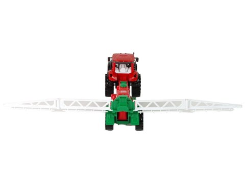 LEAN Toys Ciągnik Rolniczy Z Opryskiwaczem Czerwony
