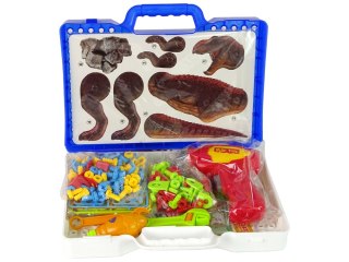 LEAN Toys Klocki Konstrukcyjne 3D DIY Dinozaury