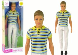 LEAN Toys Lalka Dla Dzieci Chłopak Blond Włosy