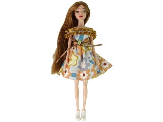 LEAN Toys Lalka Dla Dzieci Emily Jesienna Kapelusz