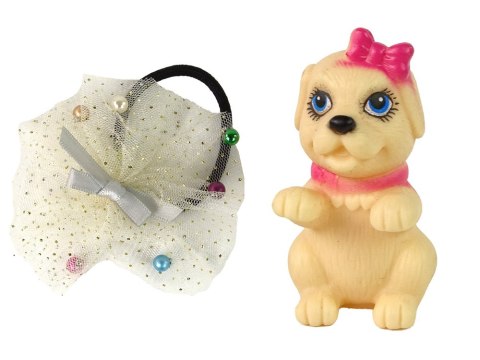 LEAN Toys Lalka Dla Dzieci Emily z Pieskiem Długie Włosy