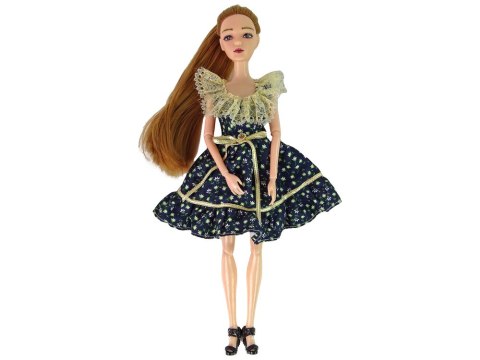 LEAN Toys Lalka Emily Pokaz Mody Kwiat Torebka