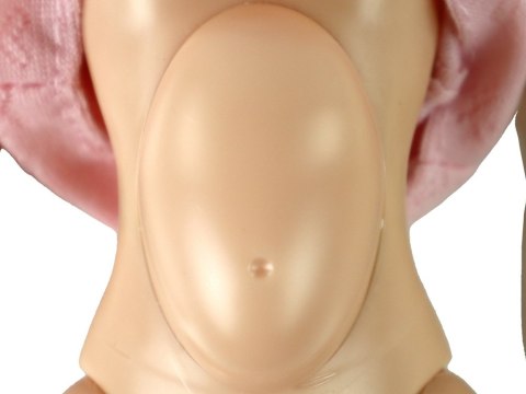 LEAN Toys Lalka Rodzina Chłopak Dziewczyna Blond Włosy Ciąża
