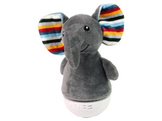 LEAN Toys Wańka Wstańka Słoń Lampka Muzyka