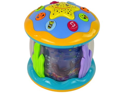 LEAN Toys Wielofunkcyjny Projektor Gwiazd Lampka Nocna Ocean Podwodny Świat