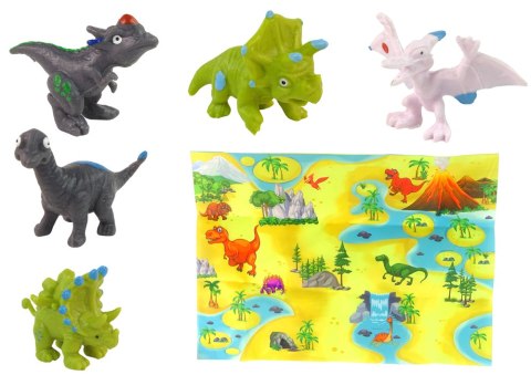 LEAN Toys Zestaw DIY Malowanie Jaj Dinozaury