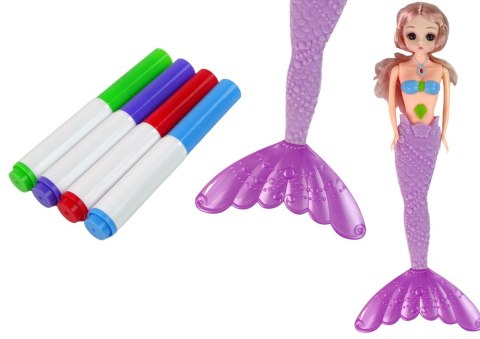 LEAN Toys Zestaw DIY Syrena Fioletowa Skarby Wykopaliska