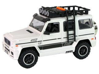 LEAN Toys Auto Terenowe Białe Na Baterie
