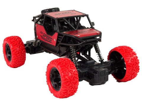 LEAN Toys Auto Zdalnie Sterowane Terenowe R/C 1:18 Czerwone