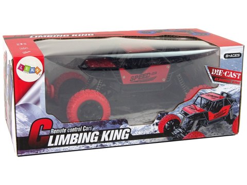 LEAN Toys Auto Zdalnie Sterowane Terenowe R/C 1:18 Czerwone