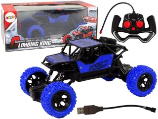 LEAN Toys Auto Zdalnie Sterowane Terenowe R/C 1:18 Niebieskie