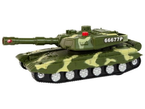 LEAN Toys Czołg Militarny Napęd Frykcyjny Dźwięk Światła