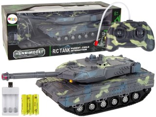 LEAN Toys Czołg Wojskowy Zdalnie Sterowany Moro Odgłosy Strzelania