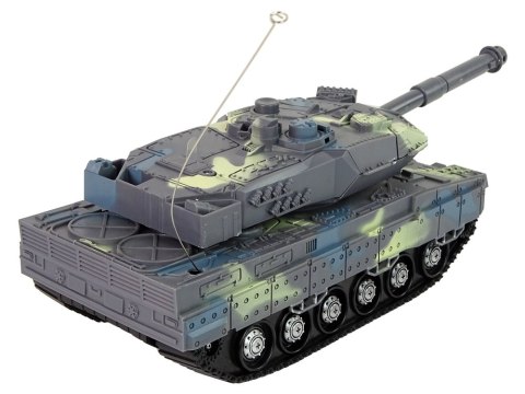 LEAN Toys Czołg Wojskowy Zdalnie Sterowany Moro Odgłosy Strzelania