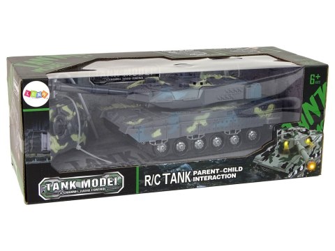LEAN Toys Czołg Wojskowy Zdalnie Sterowany Moro Odgłosy Strzelania