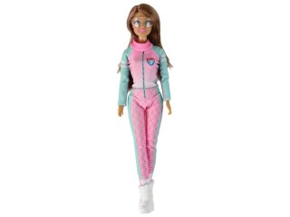 LEAN Toys Lalka Anlily Narciarka Zestaw Narciarski Narty