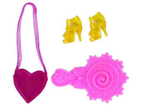 LEAN Toys Lalka Długie Włosy Malowanie Sukienki