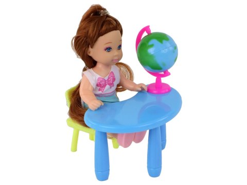 LEAN Toys Lalka Nauczycielka Z Uczennicą Szkoła Akcesoria