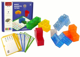 LEAN Toys Magiczna Kostka Magnetyczna 7 Elementów