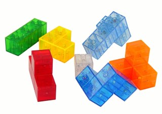 LEAN Toys Magiczna Kostka Magnetyczna 7 Elementów
