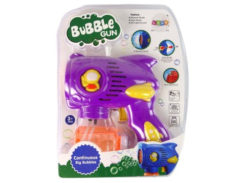 LEAN Toys Maszyna do Baniek Mydlanych Fioletowa
