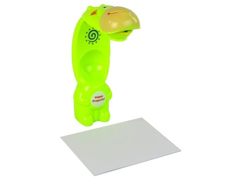 LEAN Toys Projektor Do Rysowania Rzutnik Krówka Pisaki Zielony
