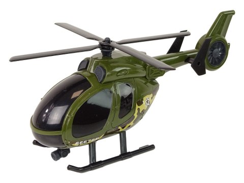 LEAN Toys Zestaw Militarny Czołg Napęd Frykcyjny Helikopter