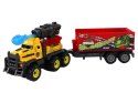 LEAN Toys Zestaw Pojazdów Helikopter Dinozaury 6 Sztuk Kolorowe
