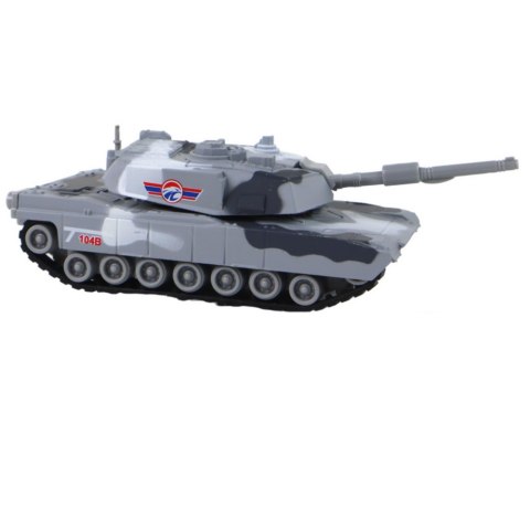 LEAN Toys Aluminiowy Czołg Z Napędem Frykcyjnym Różne Kolory