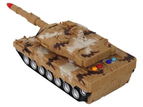 LEAN Toys Czołg RC Zdalnie Sterowany 27 MHz Źółty